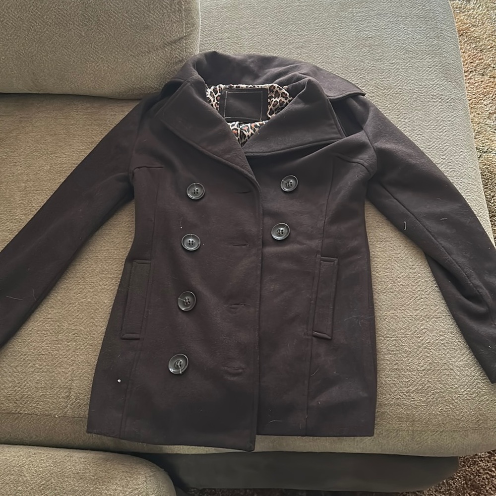 Brown coat